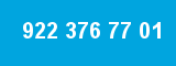 922 376 77 01